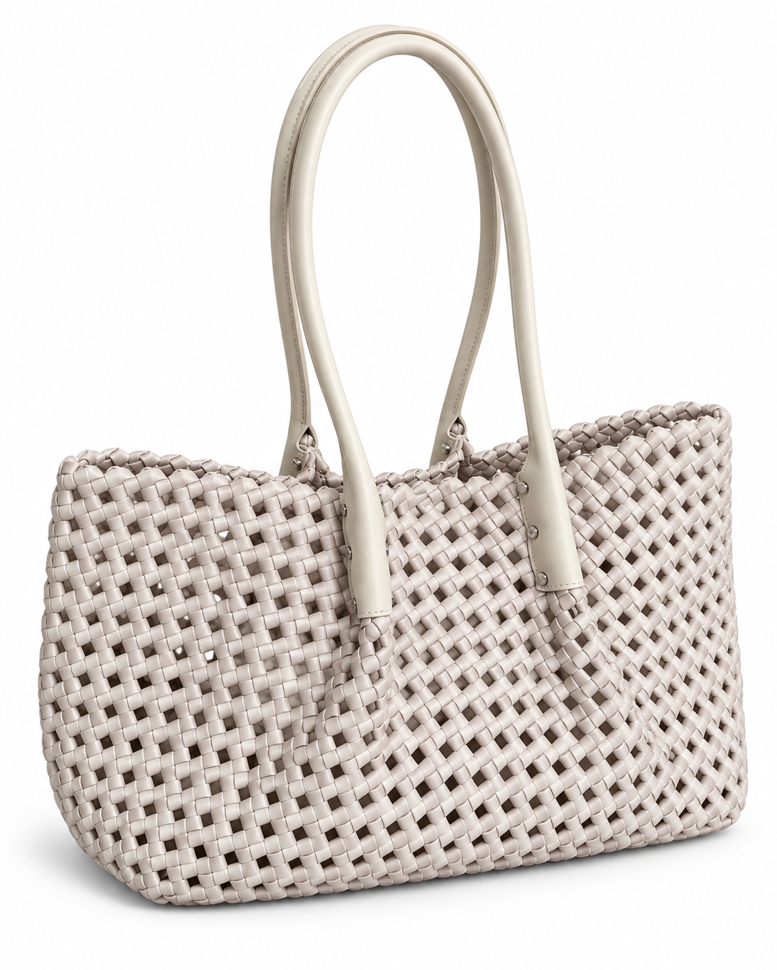 Camilla – Woven Leather Tote | Atelier Madreperla