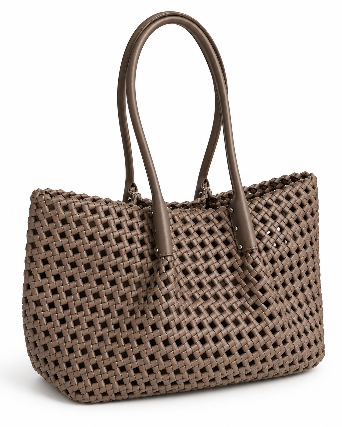 Camilla – Woven Leather Tote | Atelier Madreperla