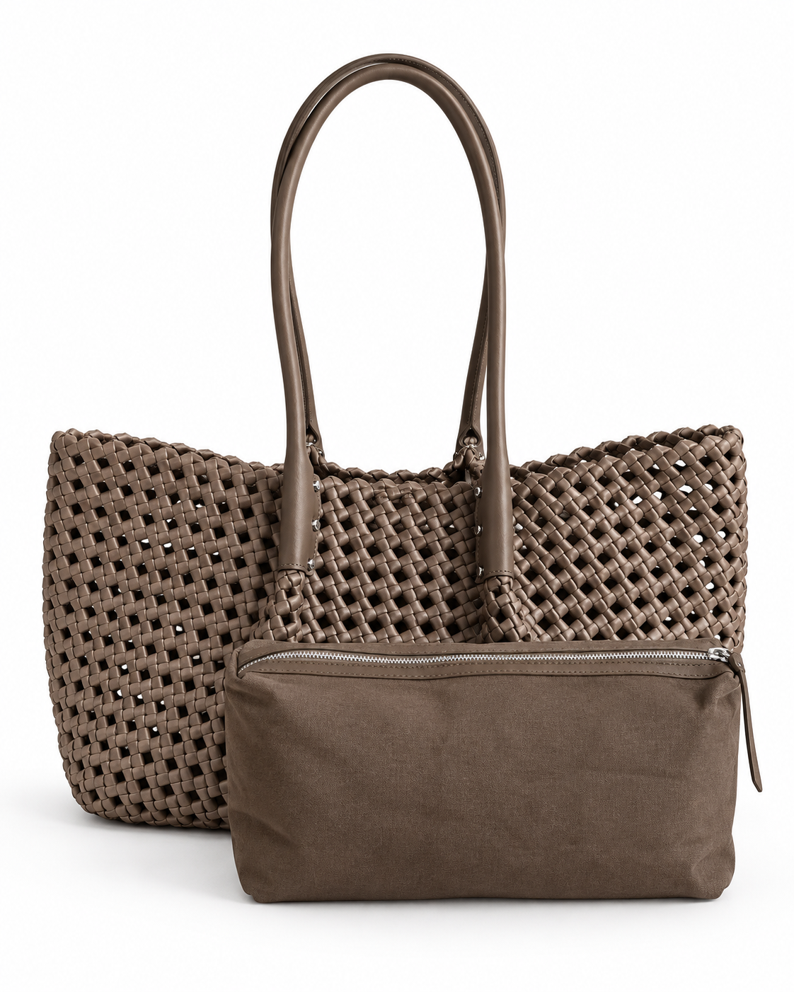 Camilla – Woven Leather Tote | Atelier Madreperla