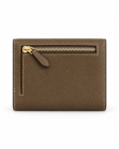 Dalia – Saffiano Leather Wallet | Atelier Madreperla