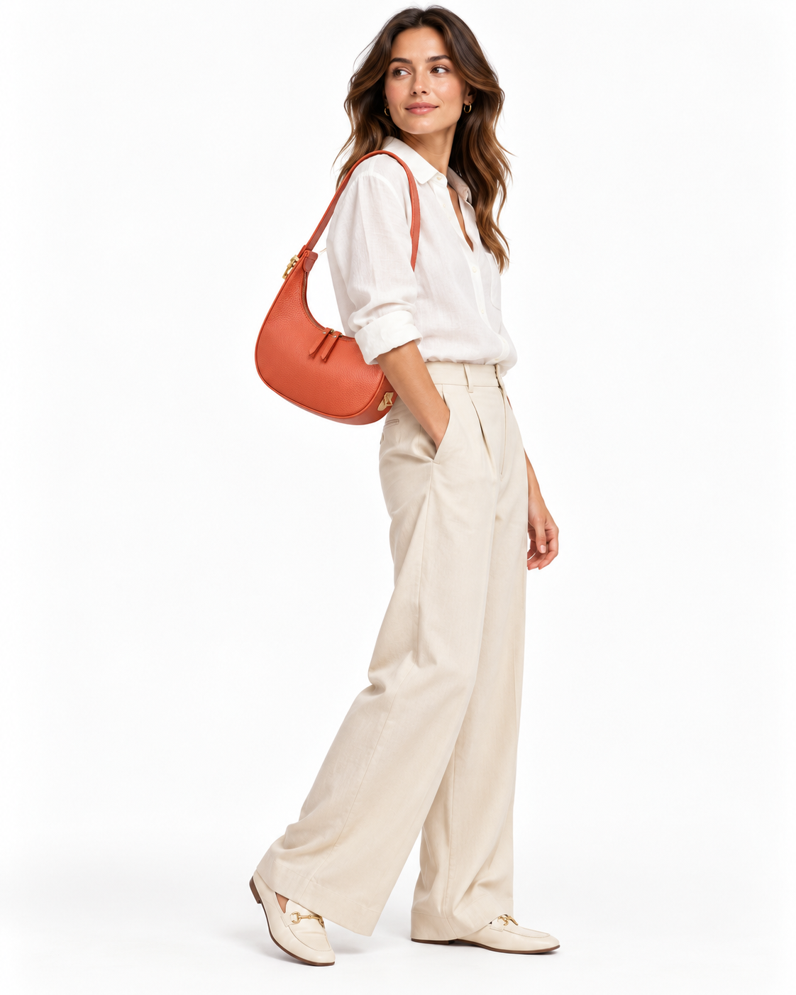 Irene – Mini Hobo in Pelle Dollarino
