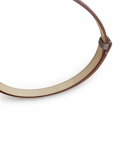Cintura Céline – Camoscio Taupe | Atelier Madreperla