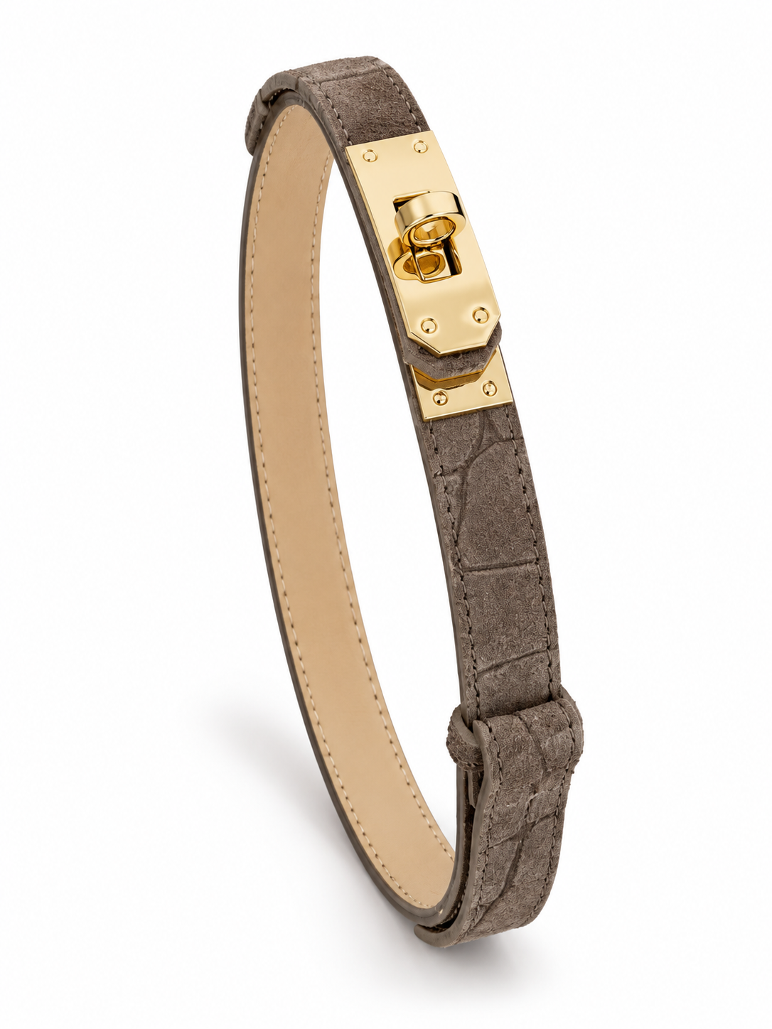 Cintura Céline – Camoscio Taupe | Atelier Madreperla