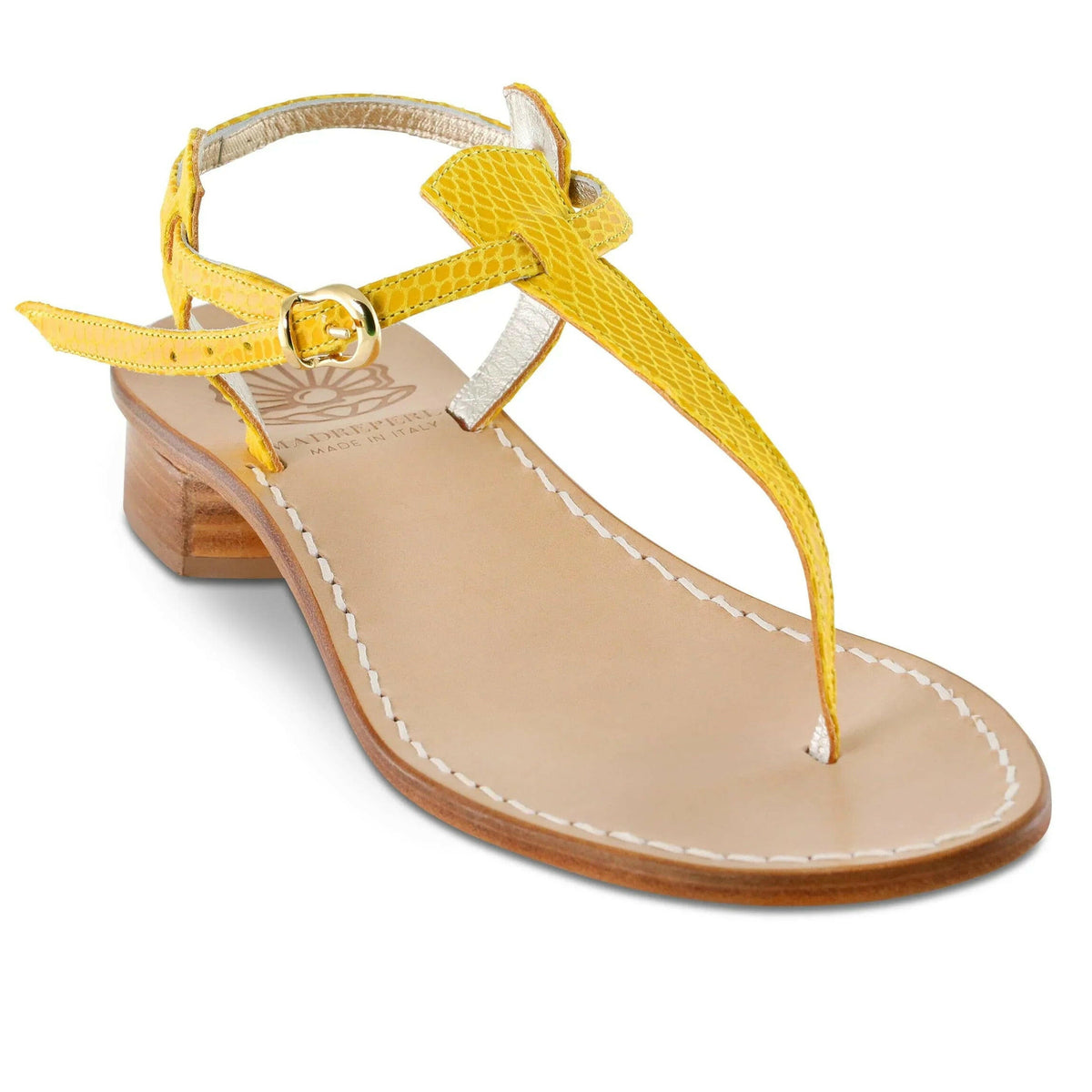 Sandalo in pelle Alba | Atelier Madreperla