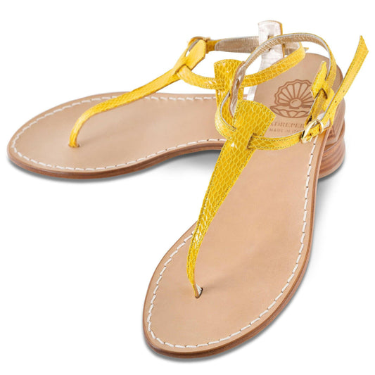 Sandalo in pelle Alba | Atelier Madreperla