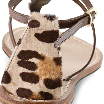 Sandalo in cavallino La Animalier | Atelier Madreperla