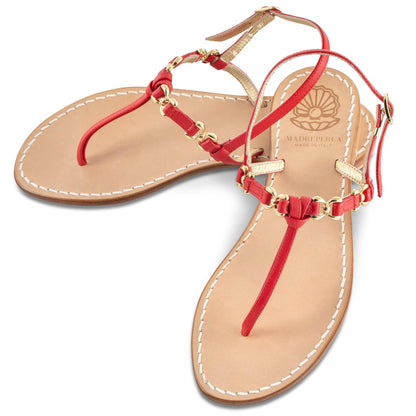 Sandalo in pelle La Passionale | Atelier Madreperla
