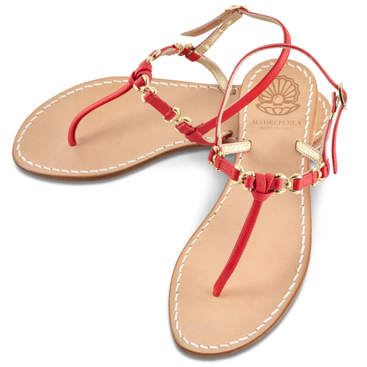 Sandalo in pelle La Passionale | Atelier Madreperla