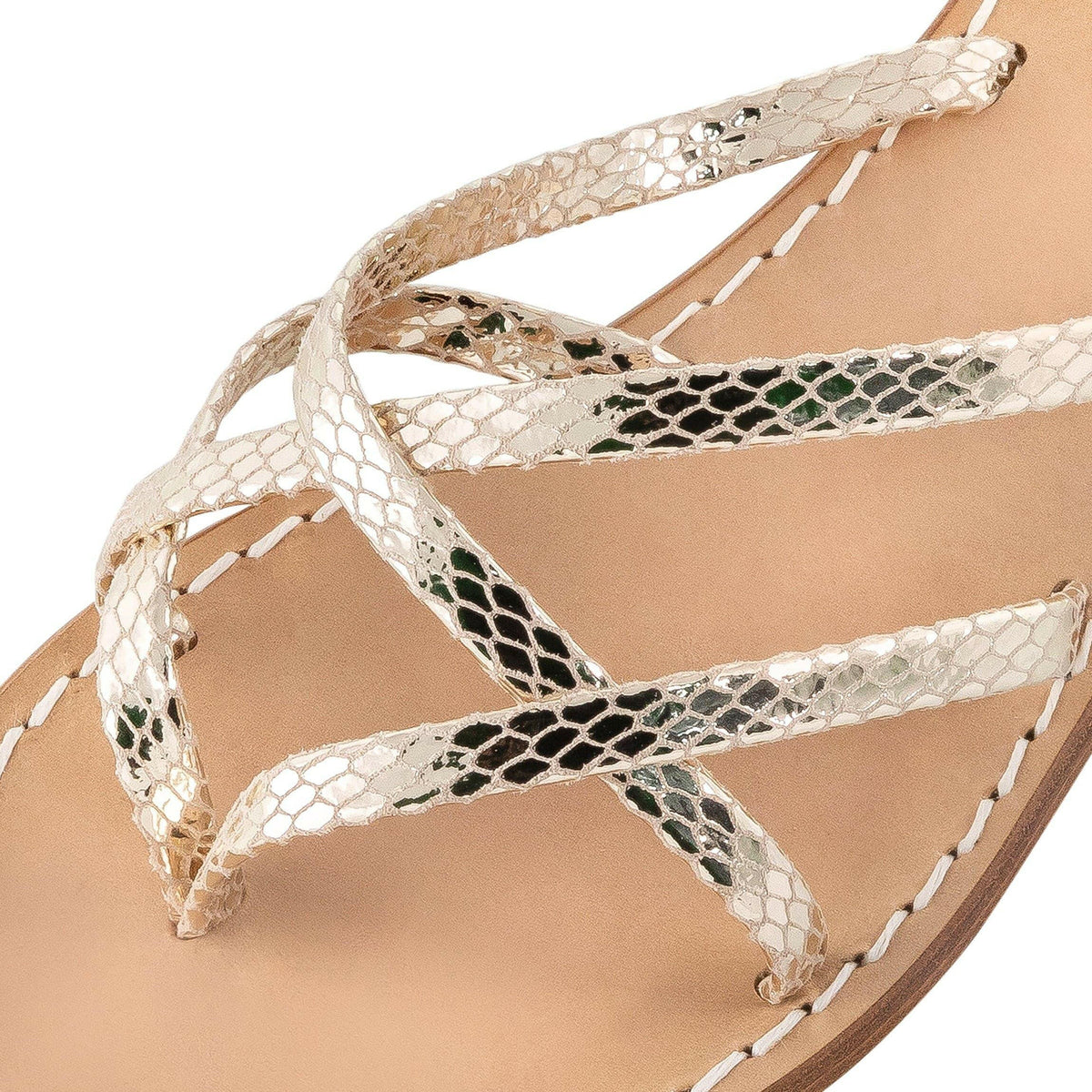 Sandalo in pelle Luce | Atelier Madreperla